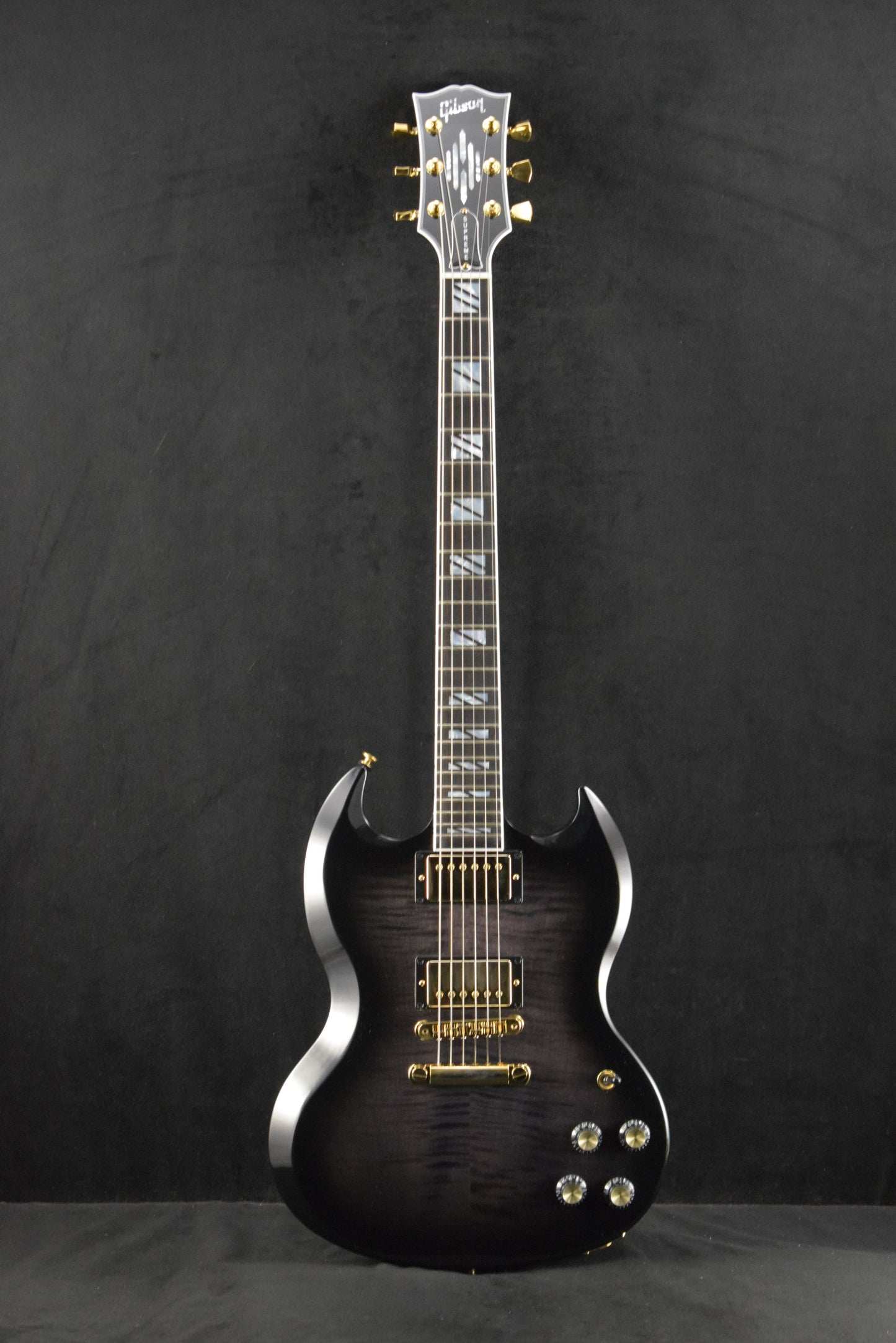 Gibson SG Supreme Translucent Ebony Burst