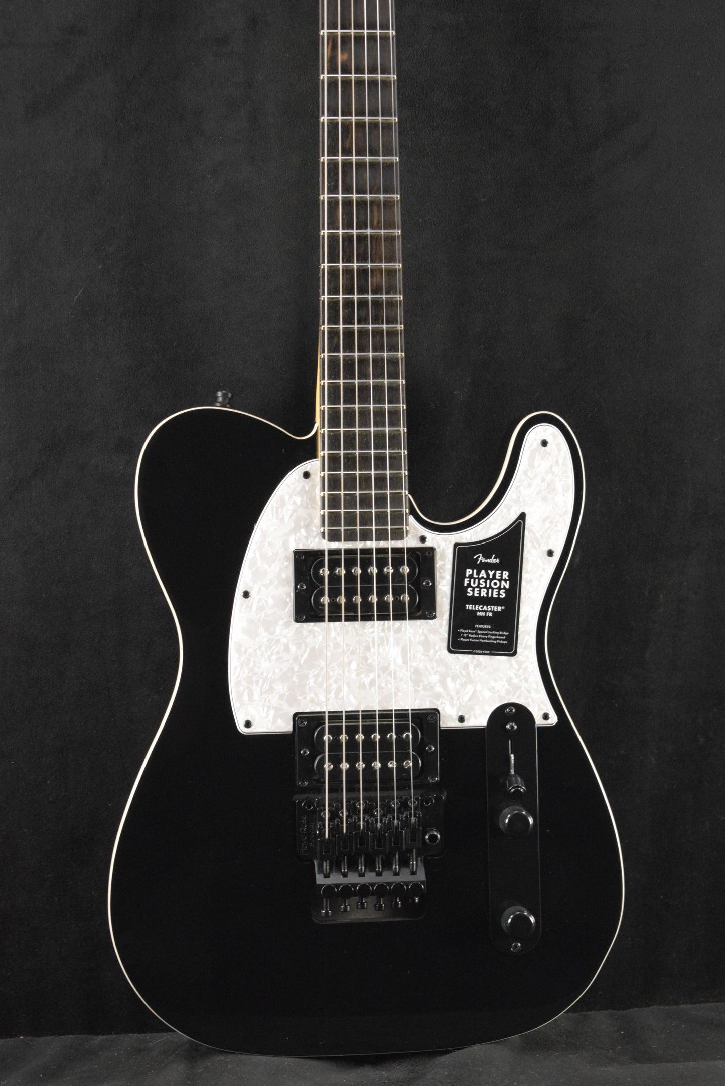 Fender Limited Edition Player Fusion Telecaster HH Floyd Rose Black Ebony Fingerboard
