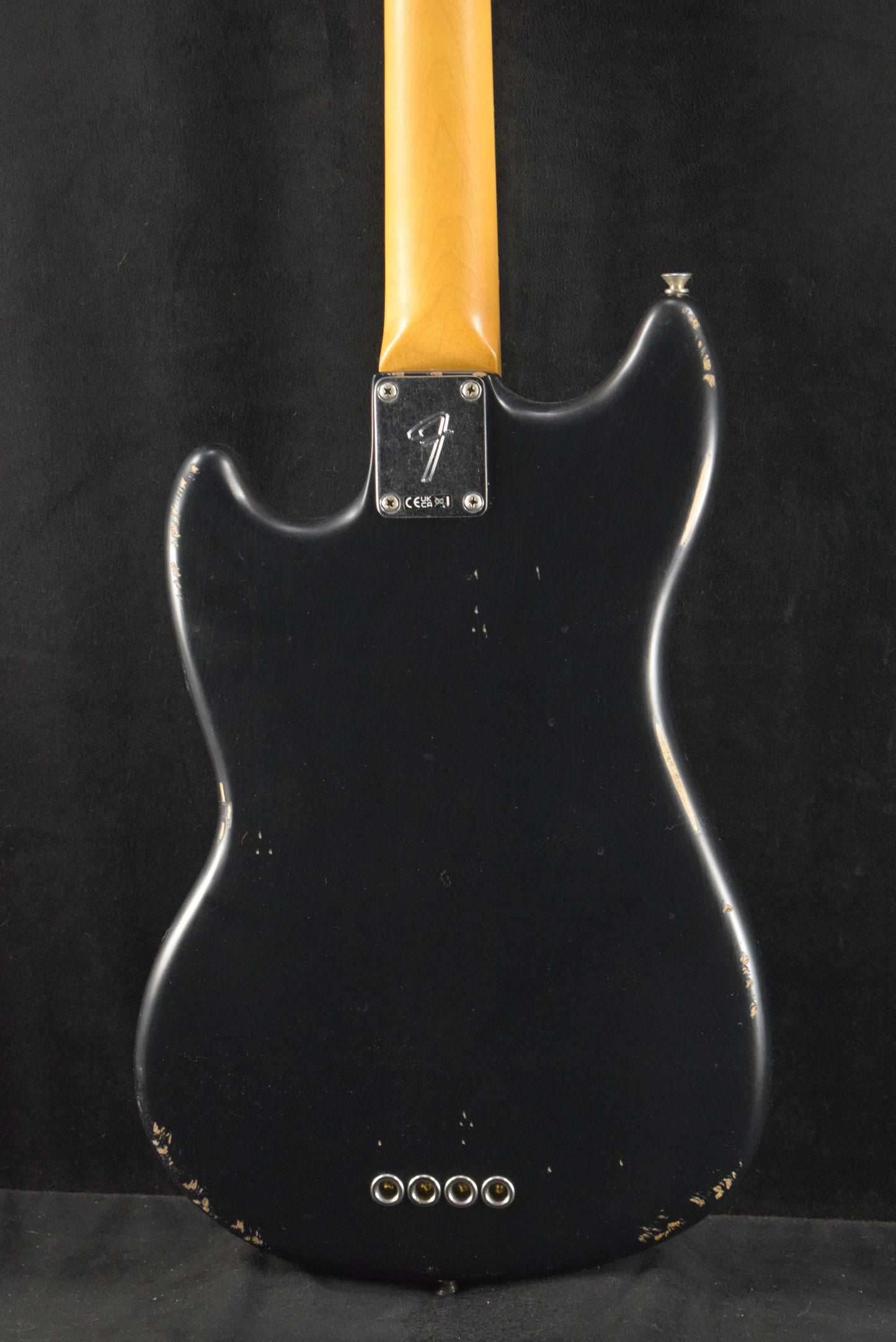 Fender JMJ Road Worn Mustang Bass Black