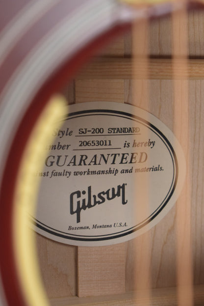 Gibson SJ-200 Standard Wine Red
