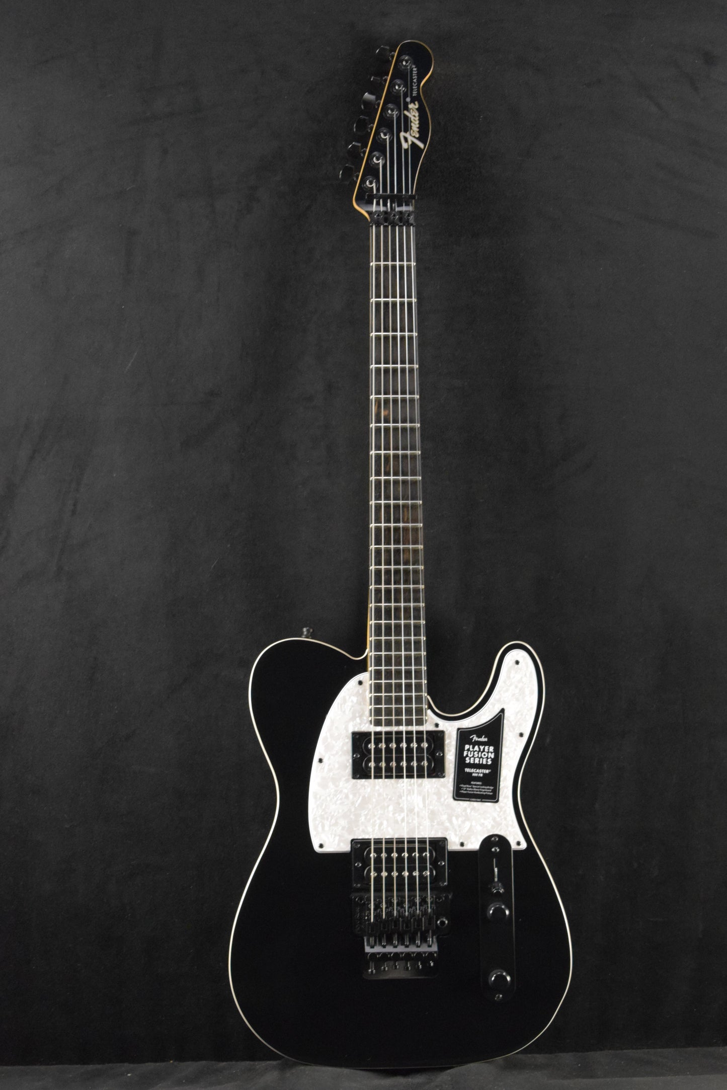 Fender Limited Edition Player Fusion Telecaster HH Floyd Rose Black Ebony Fingerboard