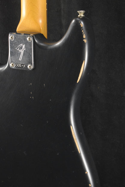 Fender JMJ Road Worn Mustang Bass Black