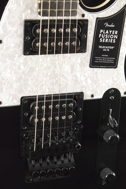 Fender Limited Edition Player Fusion Telecaster HH Floyd Rose Black Ebony Fingerboard