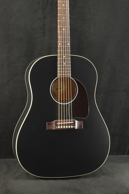 Gibson J-45 Special Satin Ebony w/ Premium Soft Shell Case