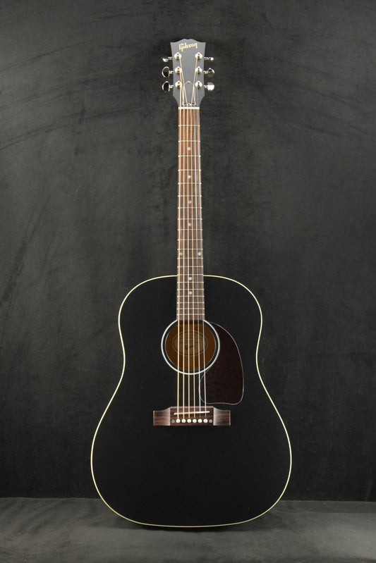 Gibson J-45 Special Satin Ebony w/ Premium Soft Shell Case