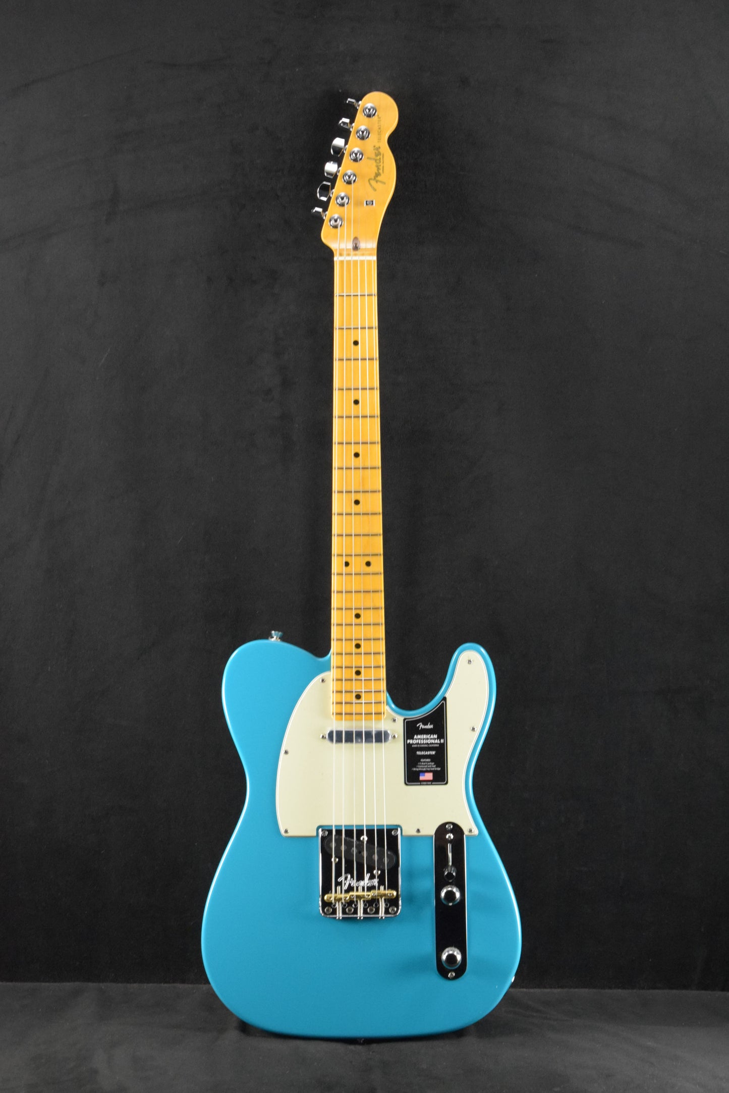 Fender American Professional II Telecaster Maple Fingerboard Miami Blue