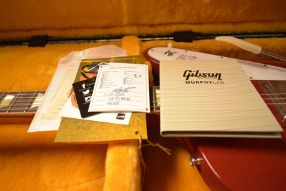 Gibson Murphy Lab 1963 Firebird V With Maestro Vibrola Cardinal Red Light Aged