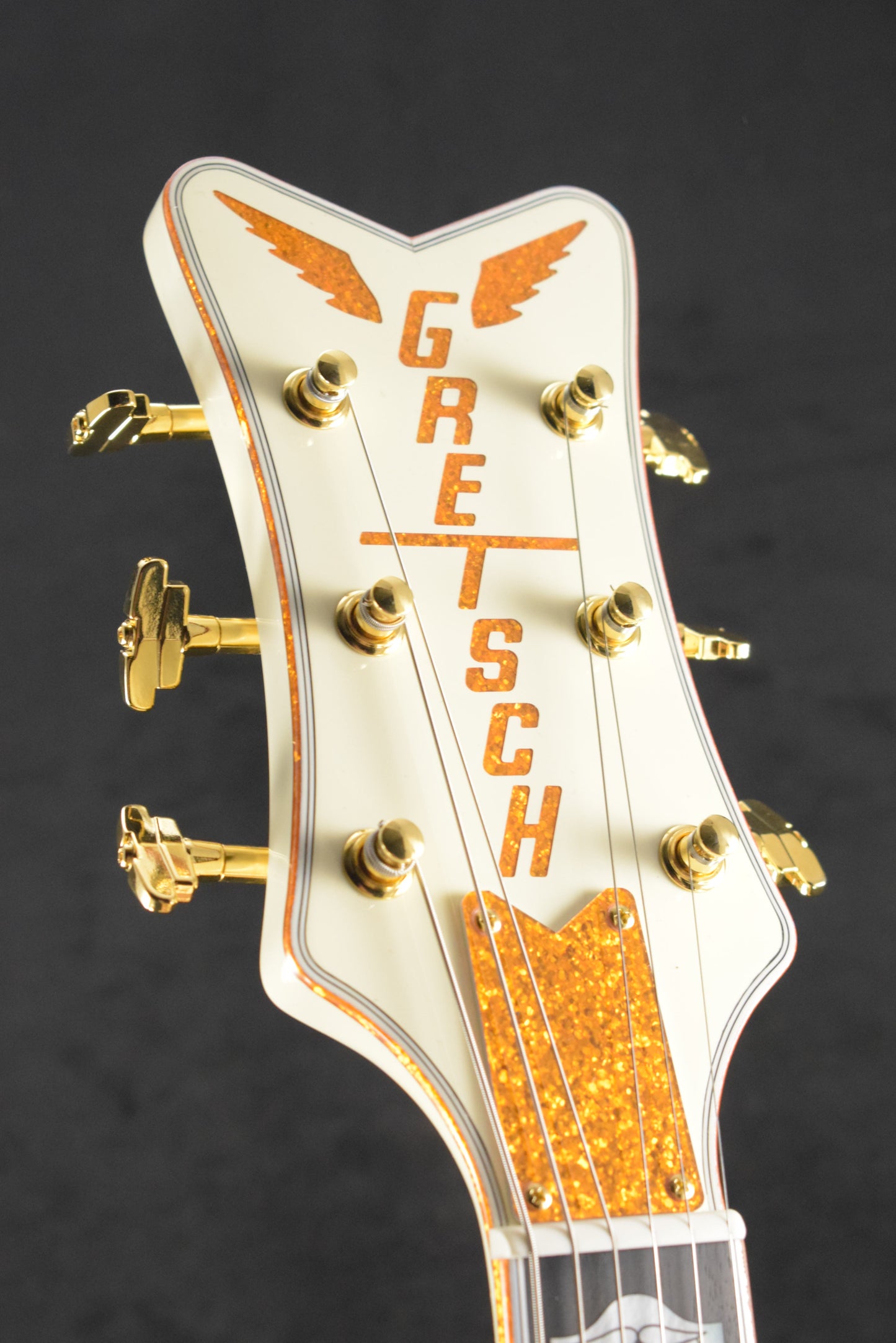 Gretsch G6136-55 Vintage Select Edition '55 Falcon with Cadillac Tailpiece Vintage White Lacquer