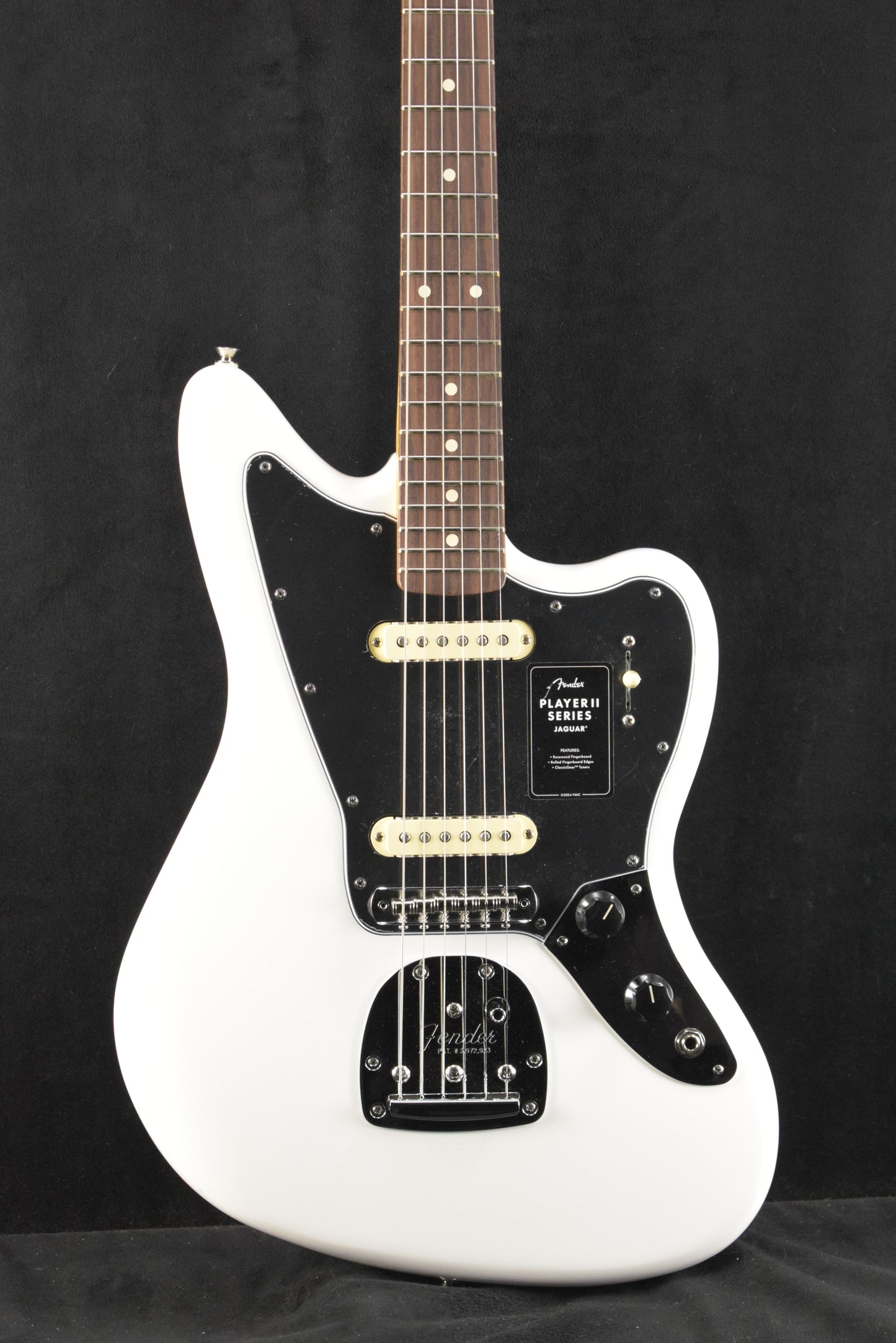 Fender Player II Jaguar Polar White Rosewood Fingerboard