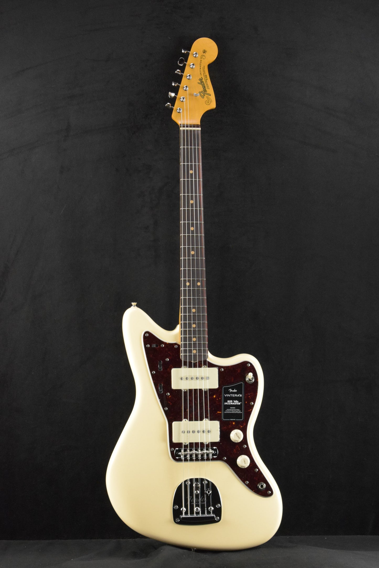 Fender Vintera III Mid '60s Jazzmaster Olympic White Rosewood Fingerboard