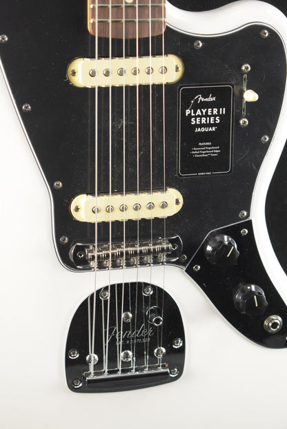 Fender Player II Jaguar Polar White Rosewood Fingerboard