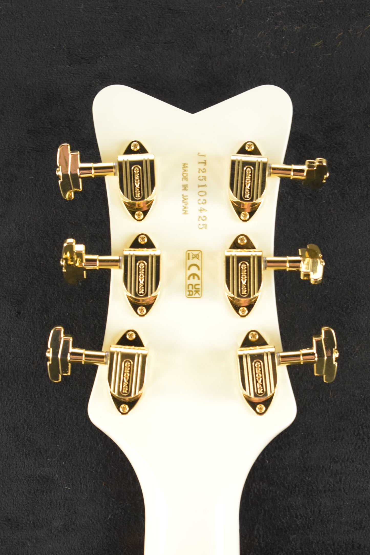 Gretsch G6136-55 Vintage Select Edition '55 Falcon with Cadillac Tailpiece Vintage White Lacquer