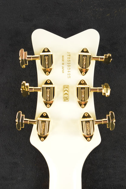 Gretsch G6136-55 Vintage Select Edition '55 Falcon with Cadillac Tailpiece Vintage White Lacquer
