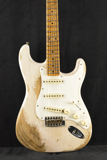 Fender Custom Shop Limited Edition Red Hot Stratocaster Super Heavy Relic - Aged White Blonde