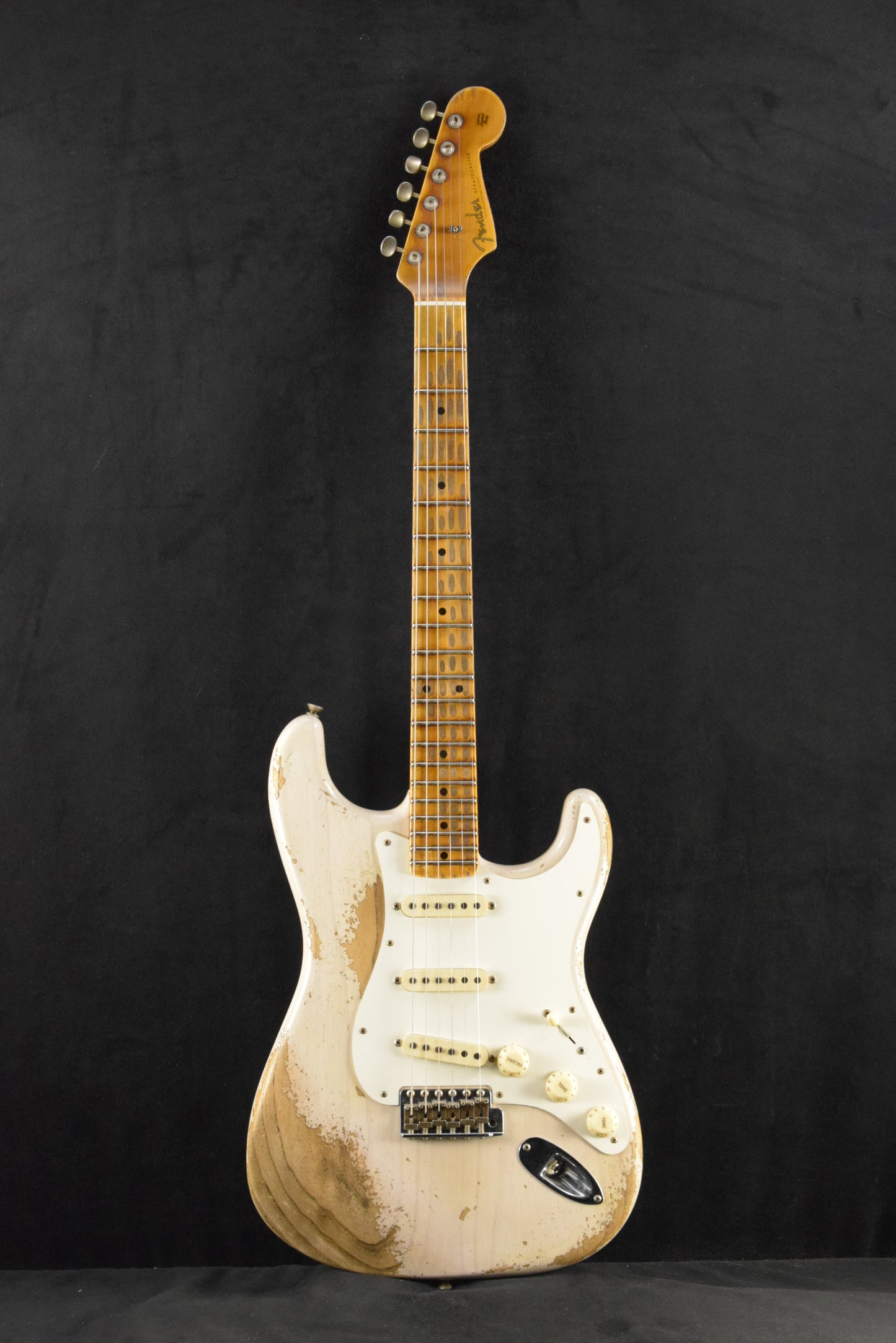 Fender Custom Shop Limited Edition Red Hot Stratocaster Super Heavy Relic - Aged White Blonde