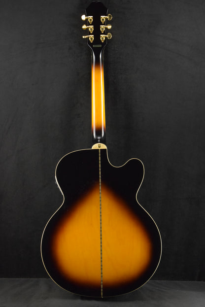 Epiphone J-200 EC Studio Left-Handed Vintage Sunburst