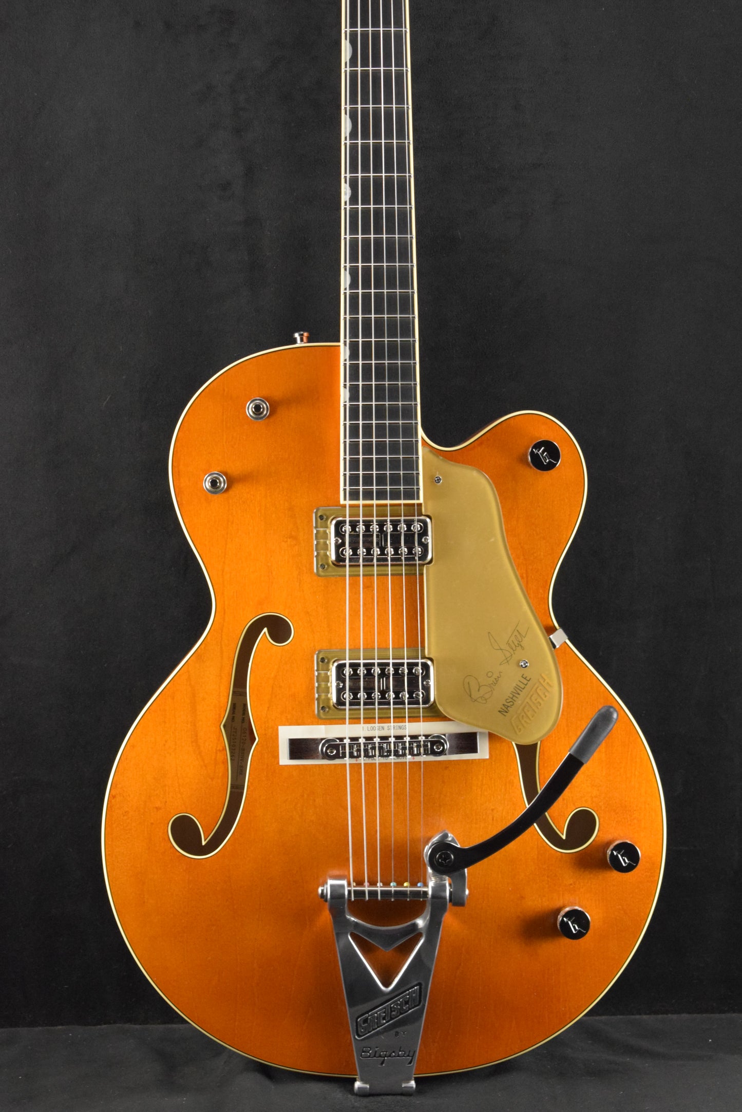 Gretsch G6120T-BSSMK Brian Setzer Signature Nashville '59 "Smoke" Orange