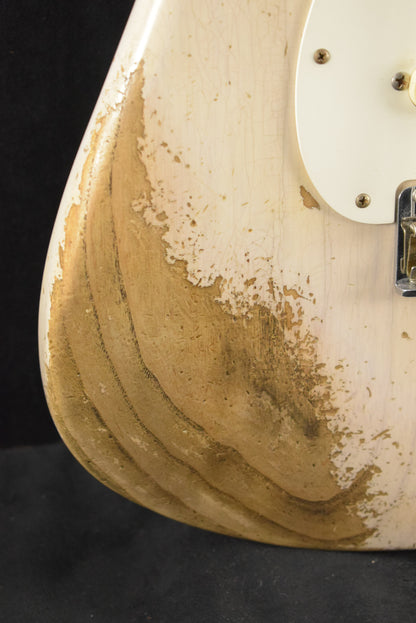 Fender Custom Shop Limited Edition Red Hot Stratocaster Super Heavy Relic - Aged White Blonde