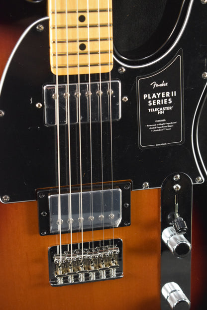 Fender Player II Telecaster HH 3-Color Sunburst Maple Fingerboard