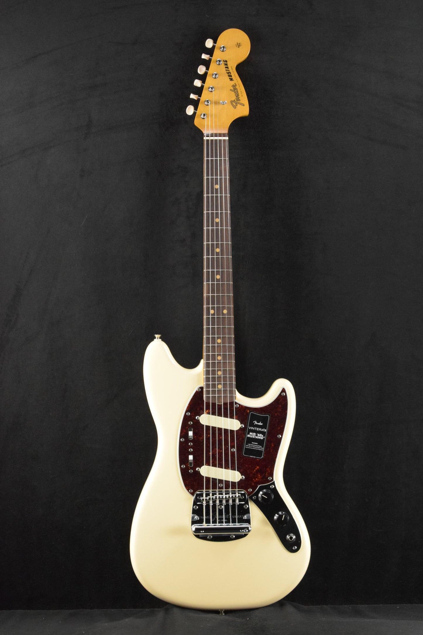 Fender Vintera III Mid '60s Mustang Olympic White Rosewood Fingerboard