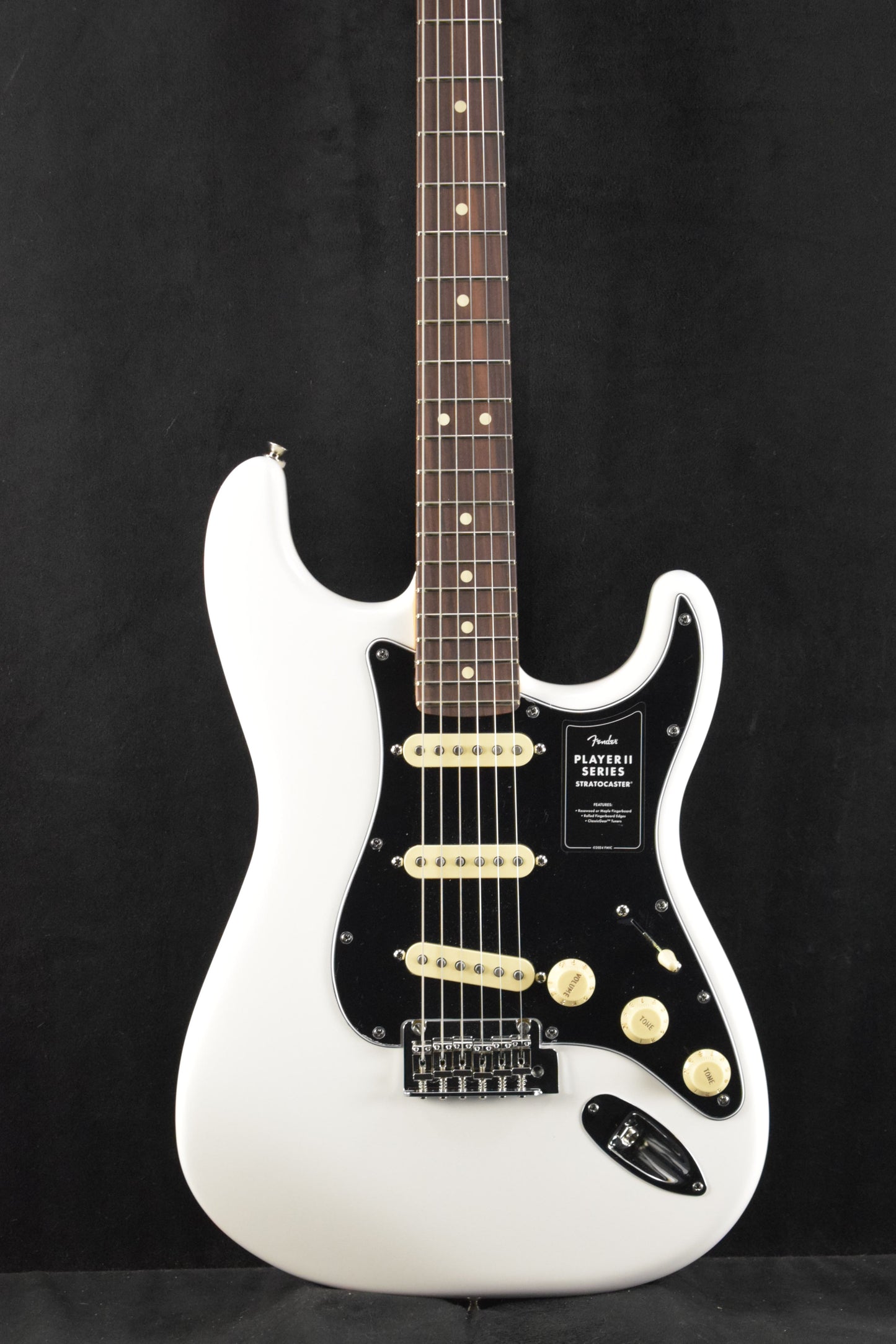 Fender Player II Stratocaster Polar White Rosewood Fingerboard