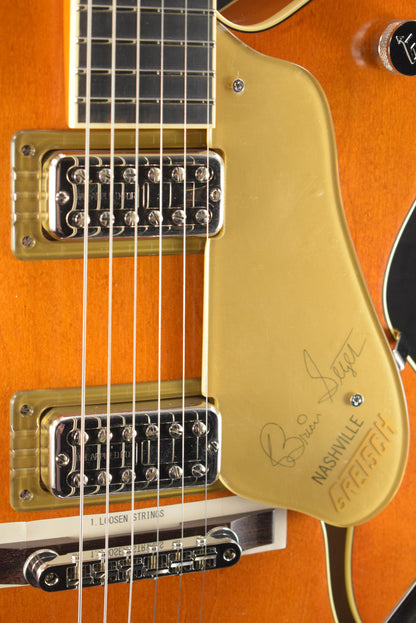 Gretsch G6120T-BSSMK Brian Setzer Signature Nashville '59 "Smoke" Orange