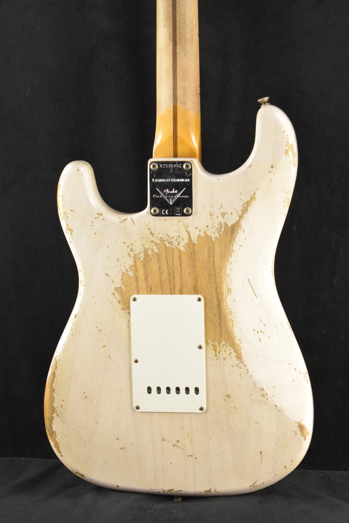 Fender Custom Shop Limited Edition Red Hot Stratocaster Super Heavy Relic - Aged White Blonde