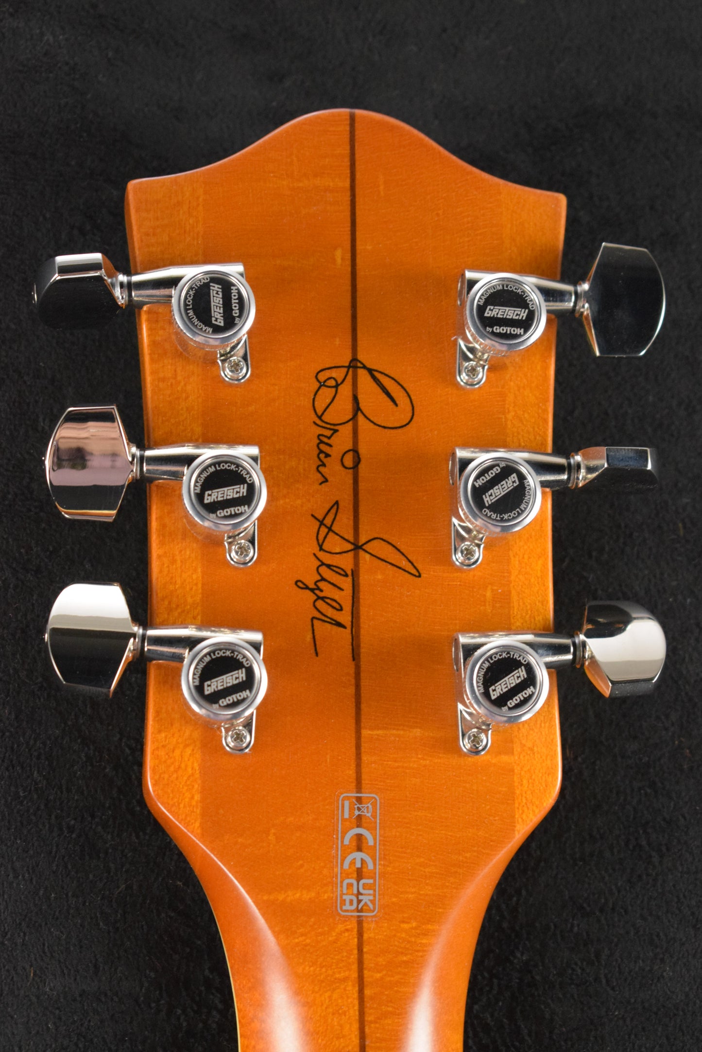 Gretsch G6120T-BSSMK Brian Setzer Signature Nashville '59 "Smoke" Orange