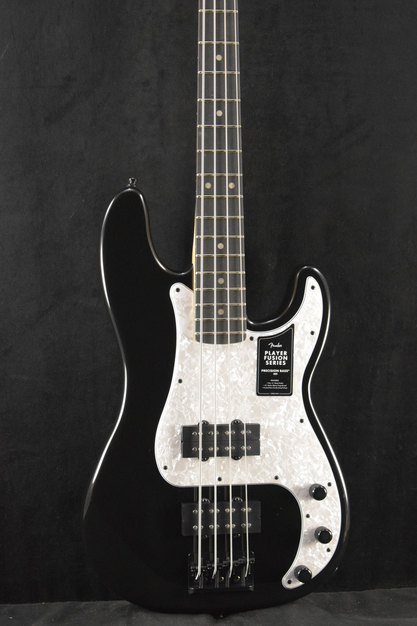 Fender Limited Edition Player Fusion Precision Bass HH Black Ebony Fingerboard