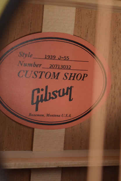 Gibson Custom Shop 1939 J-55 Faded Vintage Sunburst