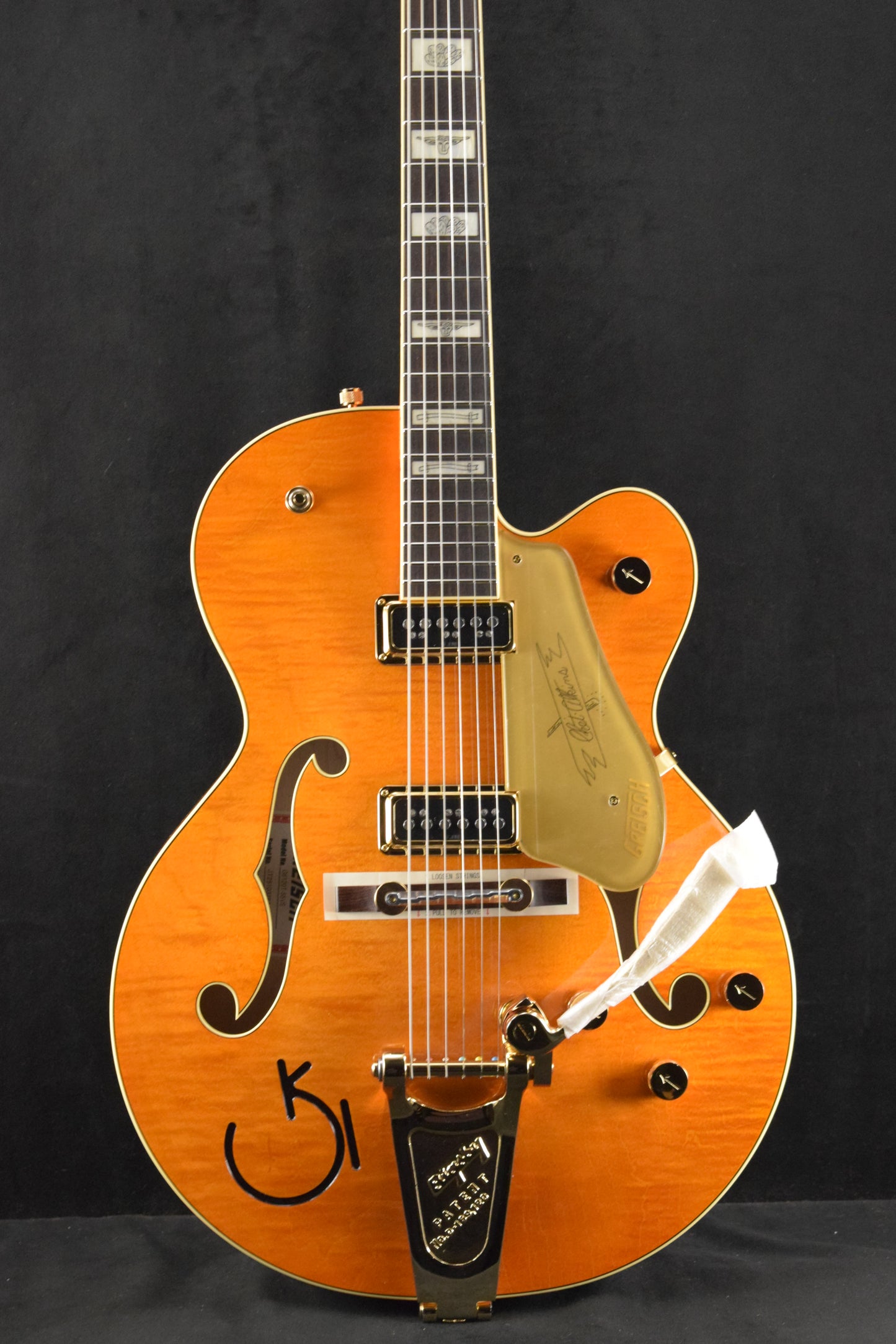 Gretsch G6120T-55 Vintage Select Edition '55 Chet Atkins Vintage Orange Stain Lacquer
