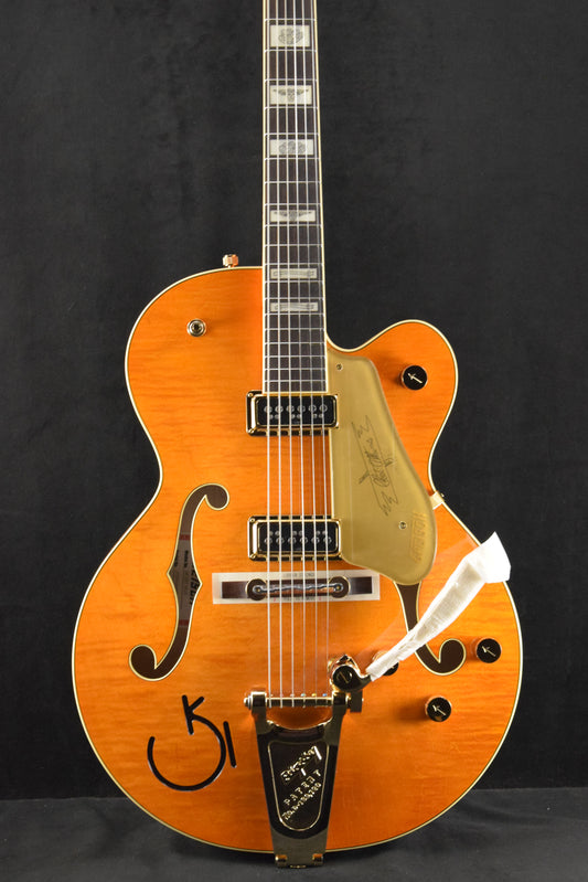 Gretsch G6120T-55 Vintage Select Edition '55 Chet Atkins Vintage Orange Stain Lacquer