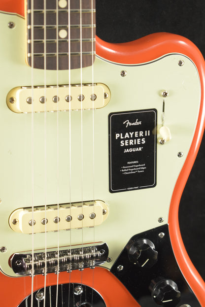 Fender Player II Jaguar Rallye Orange Rosewood Fingerboard