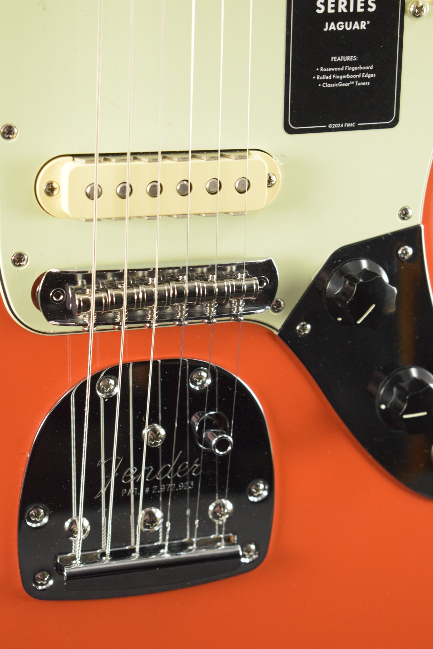 Fender Player II Jaguar Rallye Orange Rosewood Fingerboard