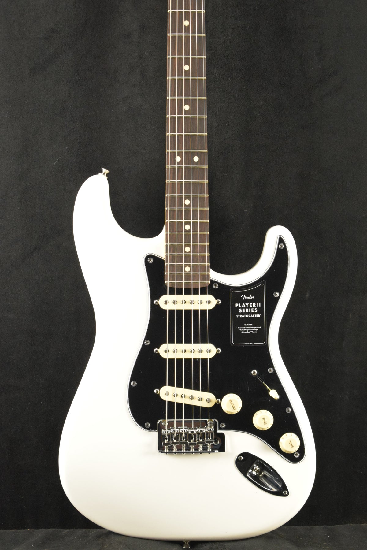 Fender Player II Stratocaster Polar White Rosewood Fingerboard