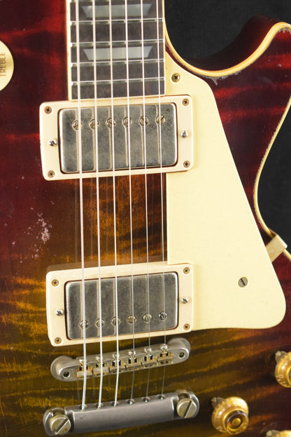 Gibson Dealer Select 1959 Les Paul Brazilian Fingerboard Bengal Burst Murphy Lab Light Aged