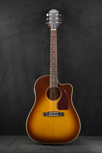 Epiphone J-45 Standard EC Honey Burst w/ Premium Gig Bag