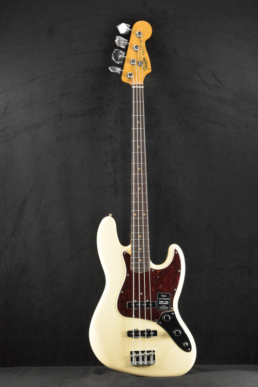 Fender Vintera III Early '60s Jazz Bass Olympic White Rosewood Fingerboard