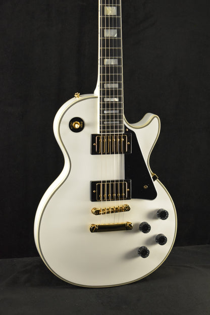 Epiphone IGC Les Paul Custom Alpine White w/ Hardshell Case