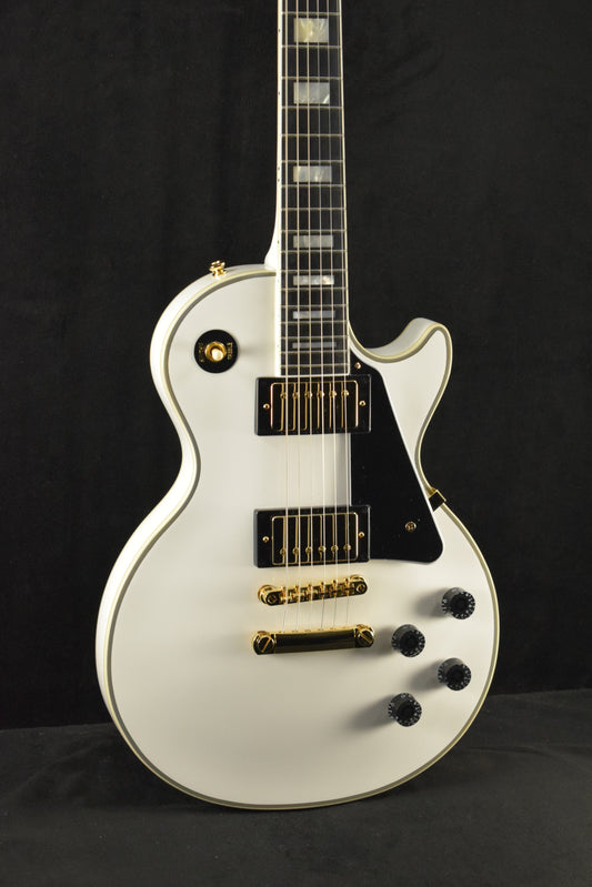 Epiphone IGC Les Paul Custom Alpine White w/ Hardshell Case