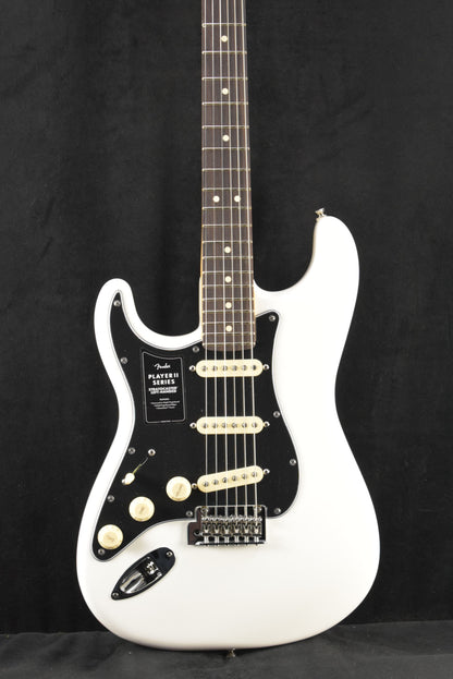 Fender Player II Stratocaster Left-Hand Polar White Rosewood Fingerboard