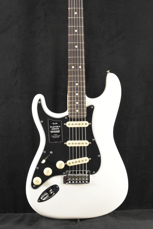 Fender Player II Stratocaster Left-Hand Polar White Rosewood Fingerboard