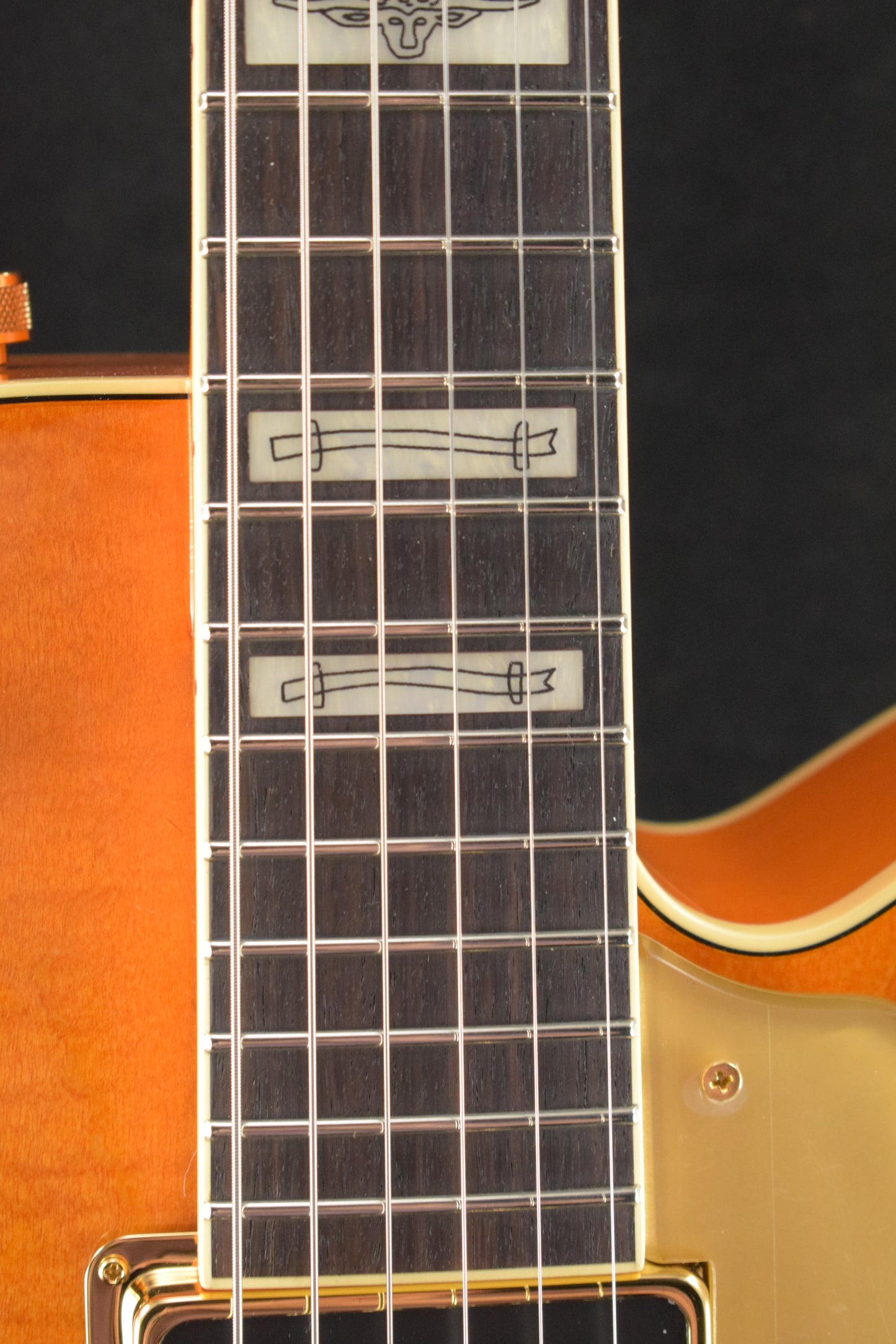 Gretsch G6120T-55 Vintage Select Edition '55 Chet Atkins Vintage Orange Stain Lacquer