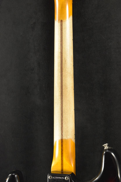 Fender 1955 Stratocaster Heavy Relic Aged 2-Color Sunburst 1-Piece Quartersawn Maple Neck