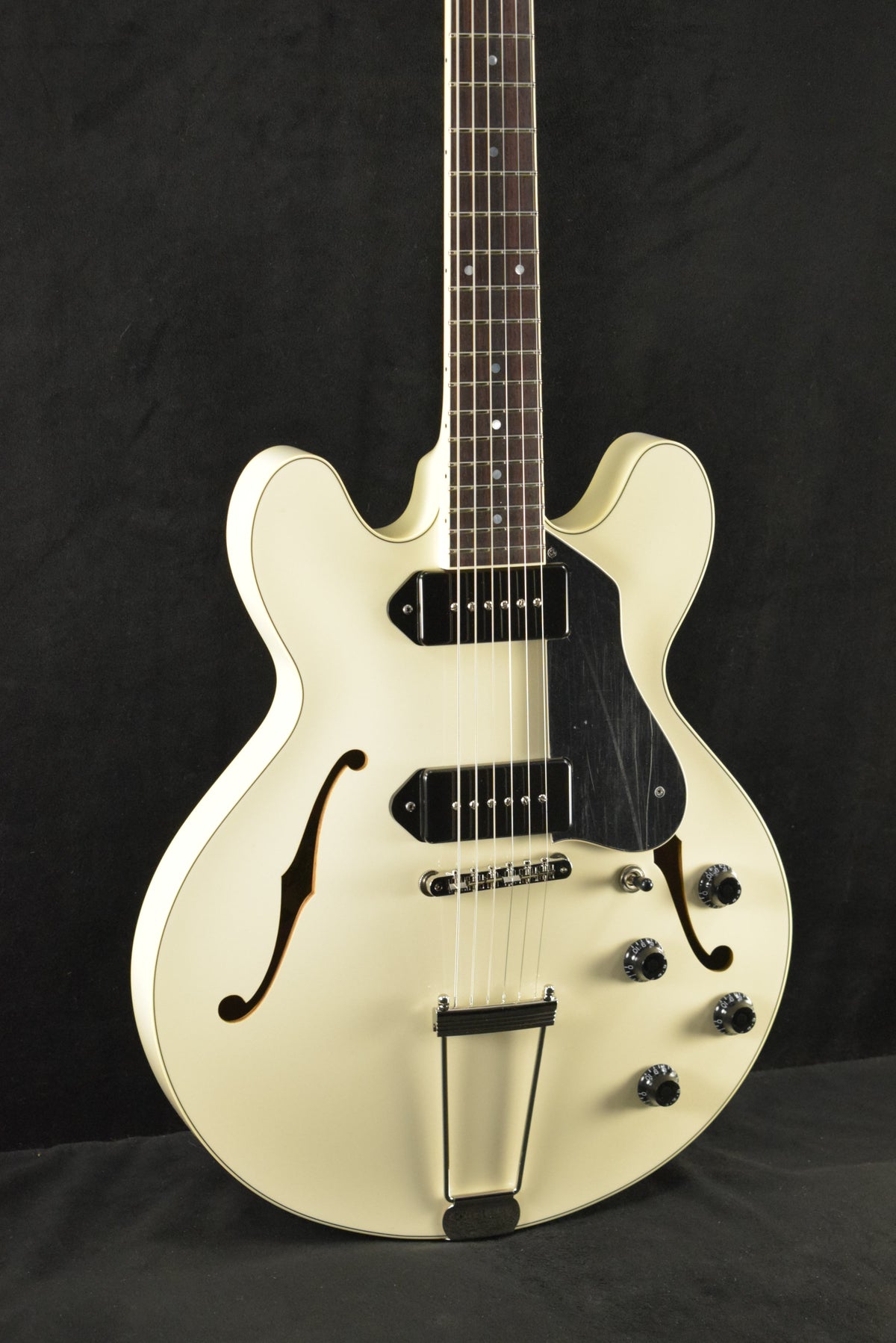 Collings I-30 LC Fully-Hollow Double Cutaway Electric Guitar Olympic White