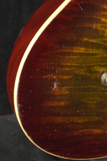 Gibson Dealer Select 1959 Les Paul Brazilian Fingerboard Bengal Burst Murphy Lab Light Aged