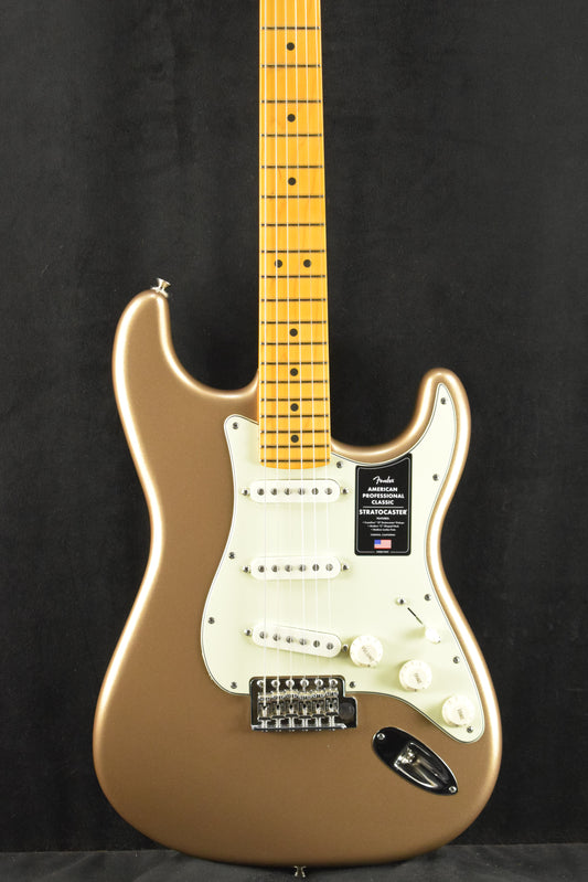 Fender American Professional Classic Stratocaster Faded Firemist Gold Maple Fingerboard