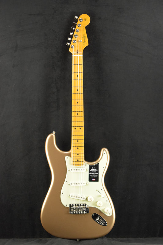 Fender American Professional Classic Stratocaster Faded Firemist Gold Maple Fingerboard