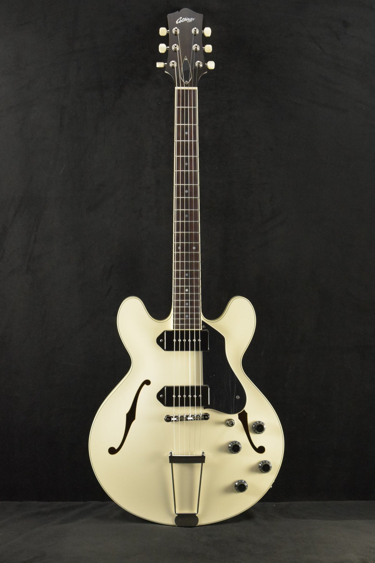 Collings I-30 LC Fully-Hollow Double Cutaway Electric Guitar Olympic White