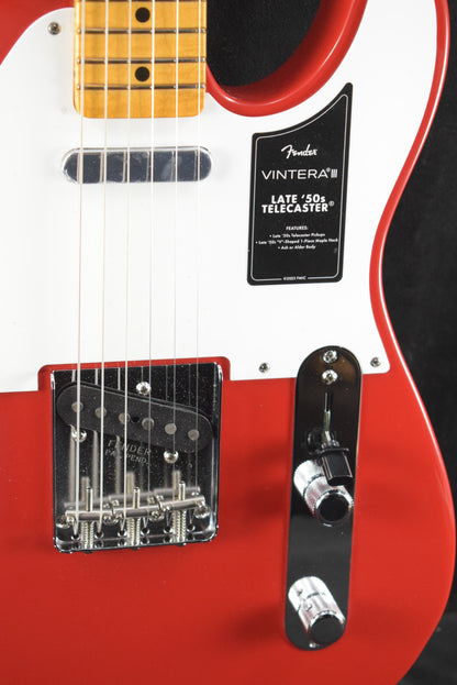 Fender Vintera III Late '50s Telecaster Dakota Red Maple Fingerboard